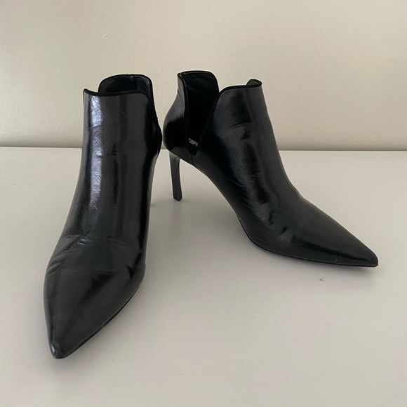 Zara TRF Heeled Ankle Booties - Picture 4 of 5